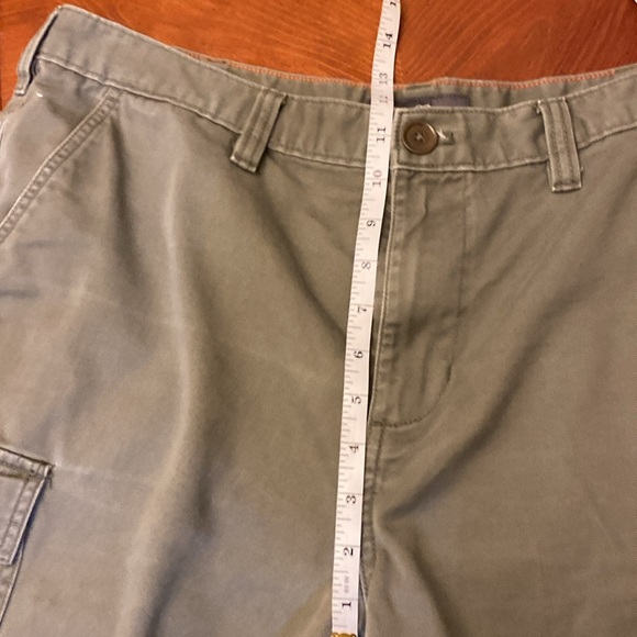 Eddie Bauer Cargo Shorts Army Green Sz 40 - Picture 11 of 12